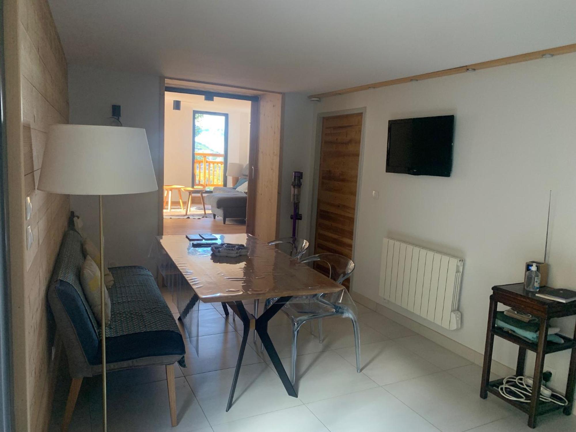 莱德萨阿尔卑斯Le Sarana : 75M2, Calme, Belle Vue Avec Terrasse.公寓 外观 照片